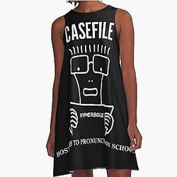 Casefile True Crime - Descendants Tribute (Light) A-Line Dress
