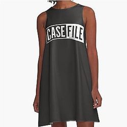 Casefile True Crime Classic A-Line Dress