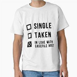Single Taken in Love with Casefile Host Scoop Classic T-Shirt