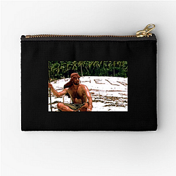 Cast Away features a famous volleyball named Wilson Cast Away Zipper Pouches