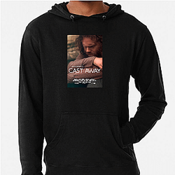 Cast Away's plot is about a man on a deserted island Cast Away Hoodies