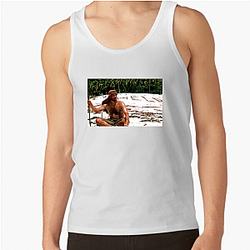 Cast Away features a famous volleyball named Wilson Cast Away Tank Tops