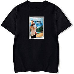 Cast Away stars actor Tom Hanks Cast Away T-Shirts