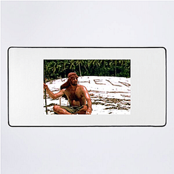Cast Away features a famous volleyball named Wilson Cast Away Mouse Pads