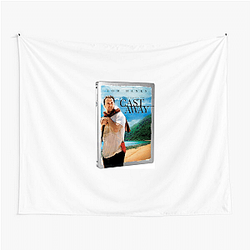 Cast Away stars actor Tom Hanks Cast Away Tapestries