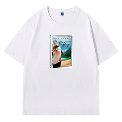 Cast Away stars actor Tom Hanks Cast Away T-Shirts