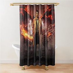 Castiel Shower Curtain