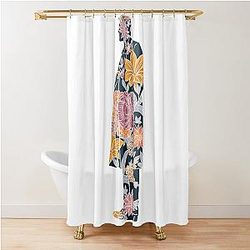 Flower Castiel Shower Curtain