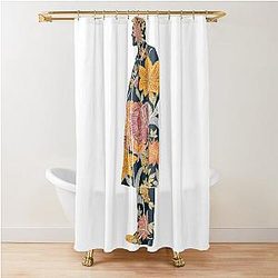 Flower Castiel Shower Curtain