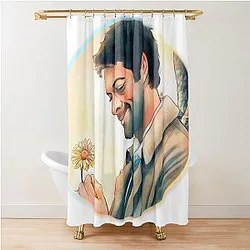 Castiel Shower Curtain