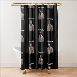 Trench Daddy Castiel Shower Curtain