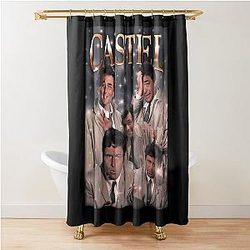 Castiel Columbo Shower Curtain