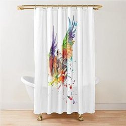 Rainbow Castiel Curtain