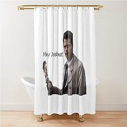 Castiel Shower Curtain