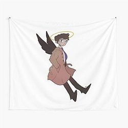 Cute Castiel Tapestry
