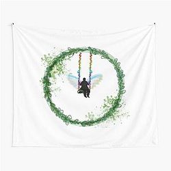 Castiel Happy Tapestry