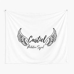 Castiel Protection Squad Wing Tapestry