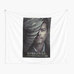 Castiel Wings Tapestry