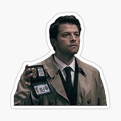 Castiel FBI Badge