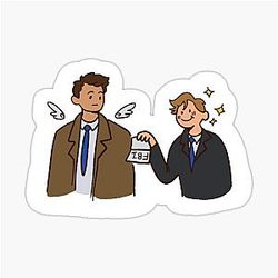 Proud dad Castiel sticker