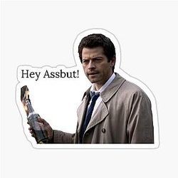 Castiel Sticker