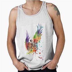 Rainbow Castiel Tank Top