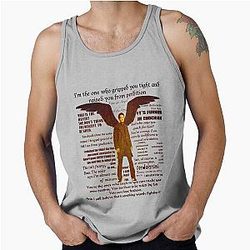 Castiel Quotes Tank Top