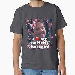 I My Autistic Husband Castiel T-Shirt