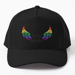 Castiel Protection Squad rainbow wings Baseball Cap