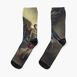 Castiel Angel Socks