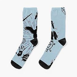 Angel Castiel Socks