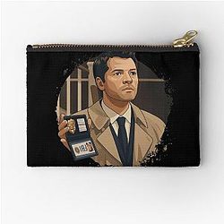 Castiel Supernatural Zipper Pouch