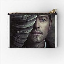 Castiel Wings Zipper Pouch