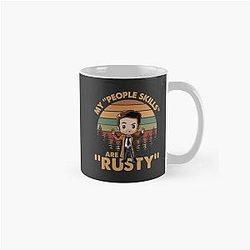 Castiel Supernatural My People Skills Are Rusty Vintage Winchesters Dean Classic Shirt Antique Mug