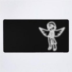 Chibi Neon Castiel Desk Mat