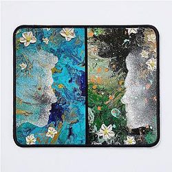 The Angel and his Hunter Mouse Pad