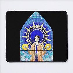 Castiel Stained Glass Mouse Pad