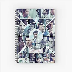Castiel Spiral Notebook