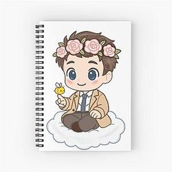 Castiel Bee Spiral Notebook