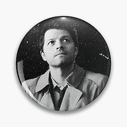 Castiel from Supernatural Pin