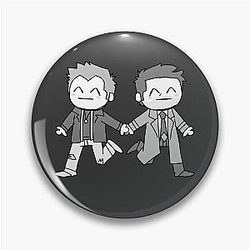 Dean Castiel Pin