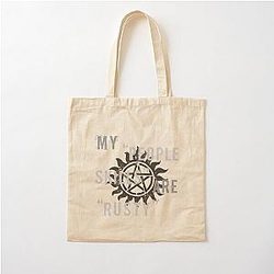 Supernatural Castiel Cotton Tote Bag