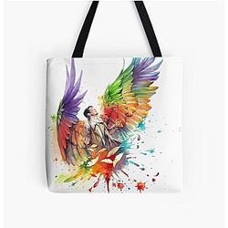 Rainbow Castiel Tote Bag