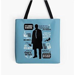 Castiel All Over Print Tote Bag