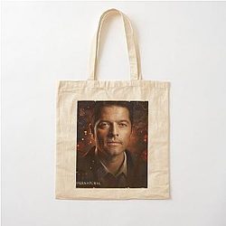 SPN Finale Castiel Cotton Tote Bag