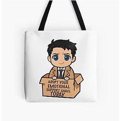 Castiel Emotional Support Tote Bag