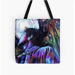 Castiel Supernatural digital drawing Tote Bag