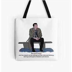 The Grand Story Castiel on a Bench Tote Bag