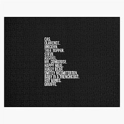 Castiel Nicknames Classic Jigsaw Puzzle