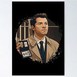 Castiel Supernatural Poster